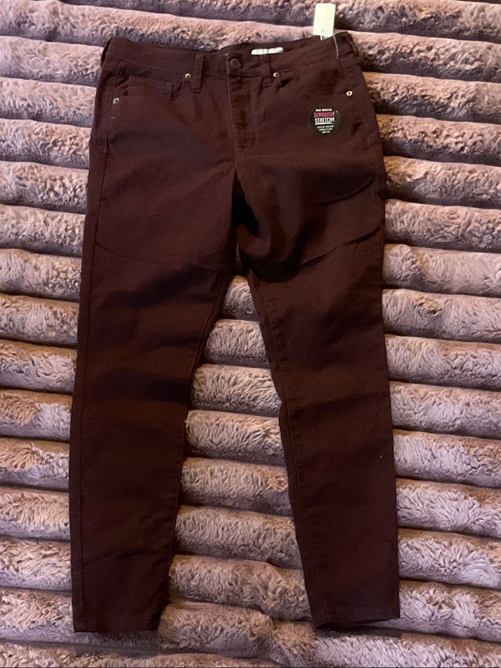 Aeropostale Men's Slim Stretch Chinos - Deep Brown